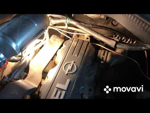 Видео: Двигатель X20SE. Opel Omega B, 1997. Провода, катушка, свечи.