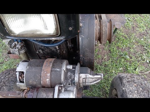 Видео: Самодельный Стартер на дизельный мотоблок. мототрактор . Ремонт часть 1