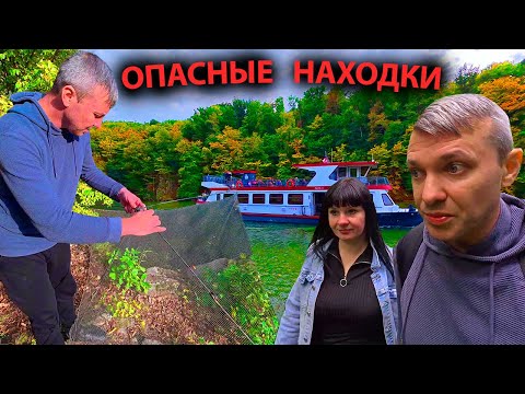 Видео: ЧТО МЫ НАШЛИ НА БЕРЕГУ ОЗЕРА? ПРОБУЕМ СТРАННУЮ ЕДУ.