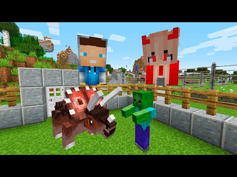 Видео: ПЕРВАЯ БИТВА ДИНОЗАВРОВ НА АРЕНЕ В МАЙНКРАФТ ! Алексбой Minecraft