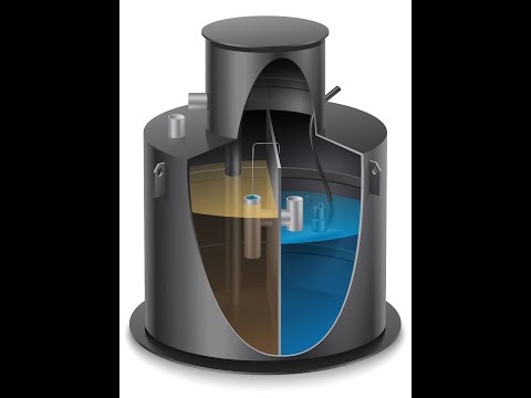 Видео: Монтаж септика Крот