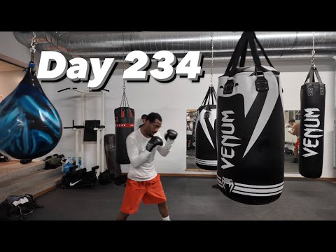 Видео: 234-й день становления чемпионом мира по боксу.