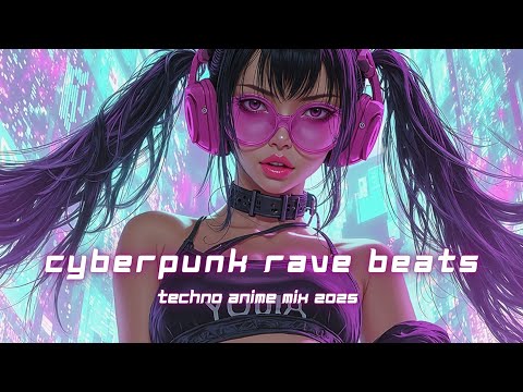 Видео: Киберпанк Рейв Биты и Неоновые Городские Вайбы