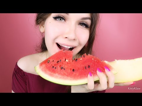 Видео: ✧ АСМР Арбуз и Дыня 🍉 Итинг, Поедание, Таппинг |  ASMR Eating, Mukbang  👅 Watermelon ,Tapping