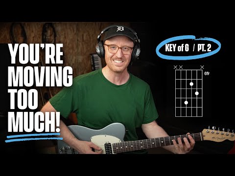 Видео: Не пропустите «C-образную форму» | Трезвучия ACE, тональность соль мажор, часть 2