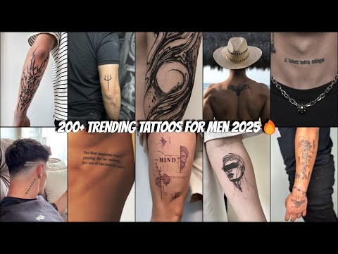 Видео: 200+ идей популярных татуировок для мужчин | Популярные идеи татуировок для парней | Татуировки д...