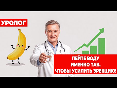 Видео: Уролог: Пейте воду именно ТАК, чтобы усилить мужскую силу! Мощный совет для мужчин 60+