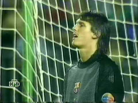 Видео: ЛЧ 2000-01 1 гр этап Группа H 3 тур  Барселона Милан  обзор НТВ