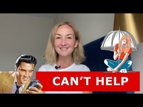 Видео: Can’t help — перевод на русский. Устойчивые выражения на английском языке