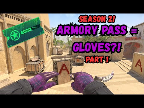 Видео: Арсенальный пропуск на перчатки CS2! Часть 1, СЕЗОН 2!