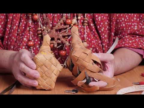 Видео: Мастер-класс Николаевой И. В. по изготовлению старинной народной  игрушки «Уточка-шаркунок»