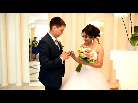 Видео: Торжественная регистрация брака Дмитрий и Кристина 15 06 2018