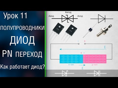 Видео: 💡#11 Полупроводники. Диод.