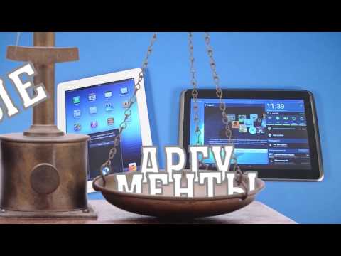 Видео: Битва iPad 4 и Samsung Note 10.1