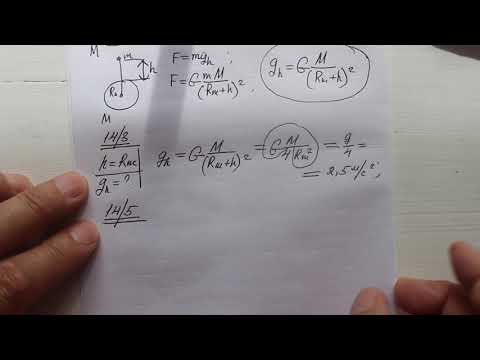 Видео: Физикадан ҰБТ дайындық  №17 сабақ  Бүкіләлемдік тартылыс заңы