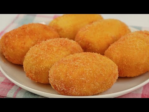Видео: Рецепт кремовых крокетов (приготовление японской кухни) | Хрустящий и сливочный | Готовим АСМР