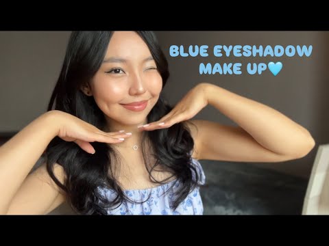 Видео: Angelic Blue Makeup Look ✨🩵 | Анхны цэнхэр eyeshadow-той makeup