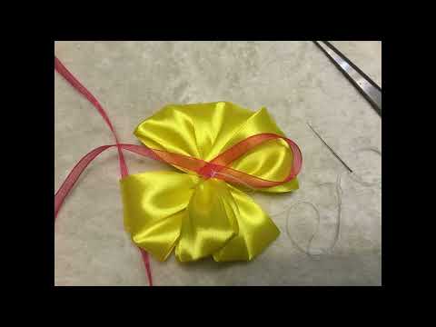 Видео: Бантики для девочек 