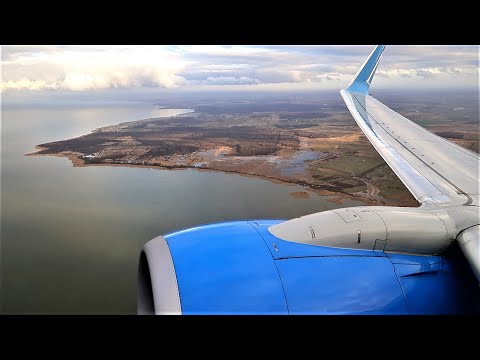 Видео: Взлет из Калининграда Boeing 737-800 Победа