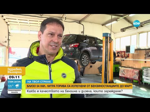Видео: Какво е качеството на бензина и дизела, които зареждаме - Здравей, България (17.04.2023)