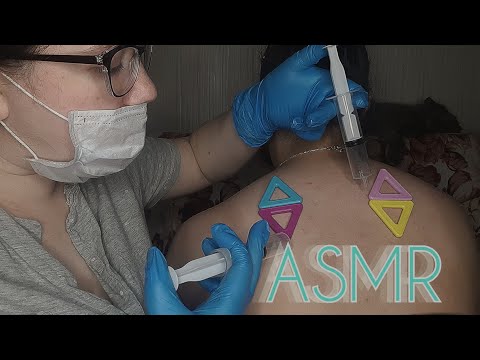 Видео: АСМР/Тесты для спины на мурашки/Проверка на чувствительность/ 등 검사 이완/등을 만지고