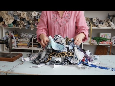 Видео: После этого видео Вы НЕ выбросите остатки ткани ✨ (Простые швейные хитрости) 😍Красиво!