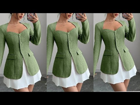 Видео: КАК СШИТЬ ПРОСТОЙ СТИЛЬНЫЙ ПИДЖАК / ПОДХОДИТ ДЛЯ НАЧИНАЮЩИХ