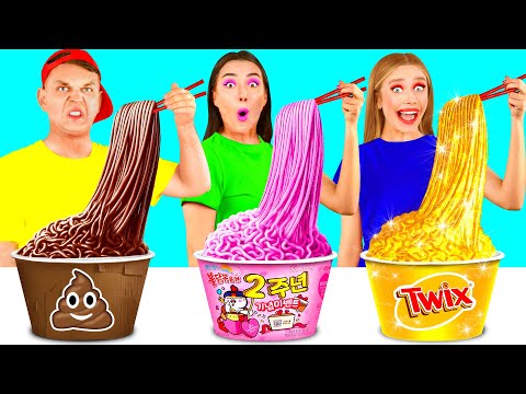 Видео: Бедная vs Богатая vs Ультра Богатая еда Челлендж | Эпичная Битва с Едой от Crazy DO