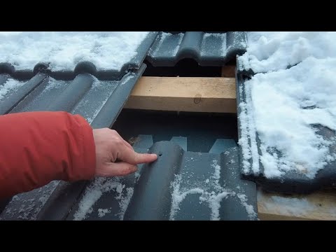 Видео: КАК КРЕПИТСЯ ЦЕМЕНТНАЯ ЧЕРЕПИЦА. КАК УСТРОЕНА ВЕНТИЛЯЦИЯ ЧЕРЕПИЦЫ