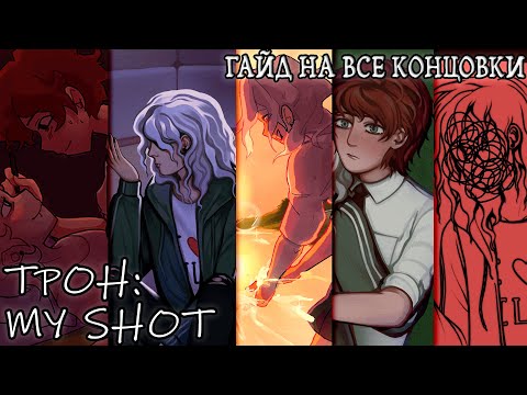 Видео: ГАЙД НА ВСЕ КОНЦОВКИ | TPOH: My Shot (+DLC) | •mioko