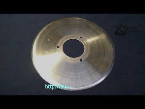 Видео: Заточка ножа слайсера (ломтерезки) в бритву, на заточной системе Строгова. Полный процесс в деталях.