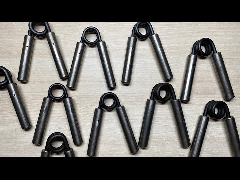 Видео: Стальные эспандеры. Warren Tetting steel grippers
