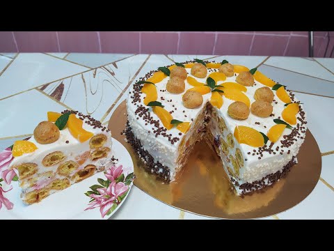 Видео: Подробный МК. Печём и собираем торт Дамские пальчики