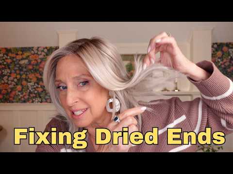 Видео: Этот инструмент спас мой парик! | Быстрое решение проблем с секущимися кончиками 🔥