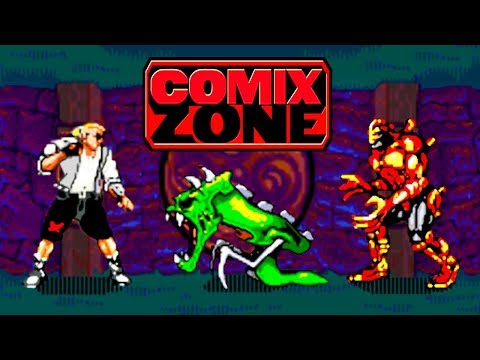 Видео: Comix Zone прохождение (Sega Mega Drive, Genesis)