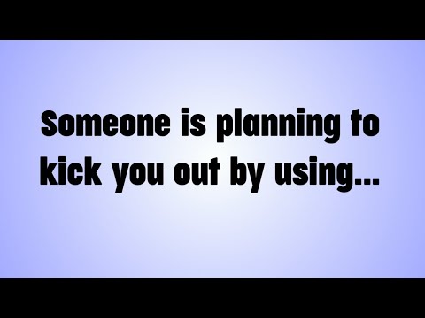 Видео: 💸 Кто-то планирует выгнать вас, используя...