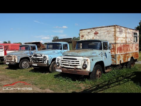 Видео: Заброшенные автомобили СССР под открытым небом | Старая советская и импортная техника | 4 Сезон 2021