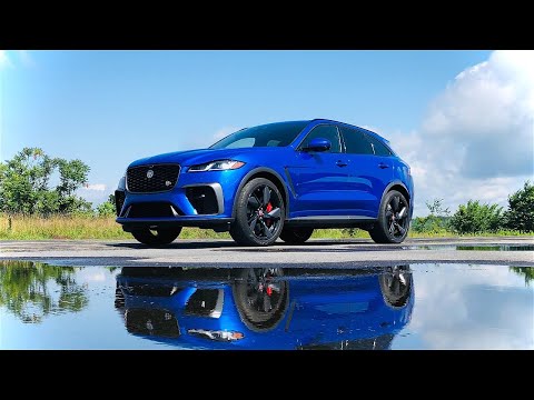 Видео: Jaguar F-PACE SVR 2021 года | Больше мощности, невероятный звук