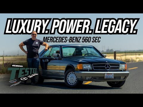 Видео: Mercedes-Benz 560 SEC: автомобиль, который покорил 80-е
