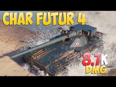 Видео: Char Futur 4 - 5 Kills 8.7K DMG - Чистый! - Мир Танков