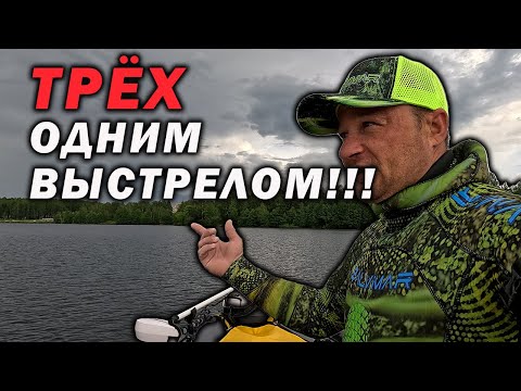 Видео: ТАКИХ ВЫСТРЕЛОВ ЕЩЁ НЕ БЫЛО!!! НА ОДНОМ НЫРКЕ ДВА ВЫСТРЕЛА!!!