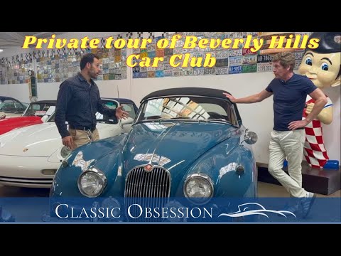 Видео: Частный тур по автоклубу Беверли-Хиллз! | Одержимость классикой | Эпизод 35