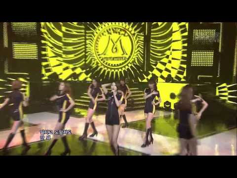 Видео: Nine Musings [Ticket] @SBS Inkigayo Популярная песня 20120408