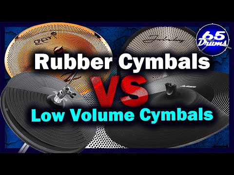 Видео: Тарелки с низкой громкостью VS Резиновые тарелки VS Активируемые тарелки с низкой громкостью (для...