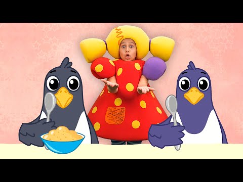 Видео: Кукутики - Сорока ворона - Песенки мультики для детей малышей