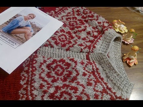 Видео: Кардиган "Лопапейса Periwinkle" Урок 10