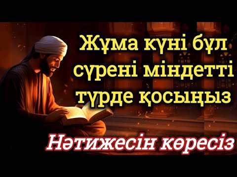 Видео: 🕋 Жұма күні әл-Кәһф сүресін міндетті түрде тыңдаңыз! Бұл береке мен қорғау күні | سورة الكهف
