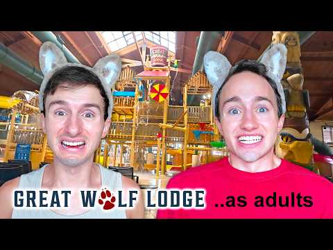 Видео: Старики останавливаются в Great Wolf Lodge
