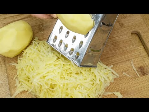 Видео: Вкусный, дешевый и простой рецепт картофеля всего из 3 картофелин и 3 яиц