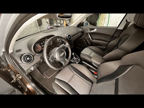 Видео: Химчистка салона Audi A1. Детейлинг в гараже.
